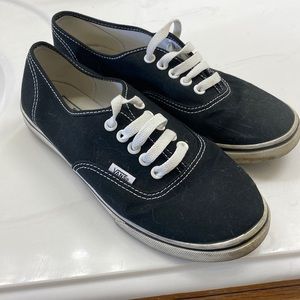 Womens black Vans